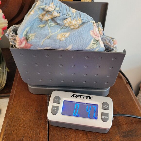 American Eagle Women Crop Top Medium Floral Smock Puff Sleeve‎ Y2K Boho 17466 - Picture 8 of 8